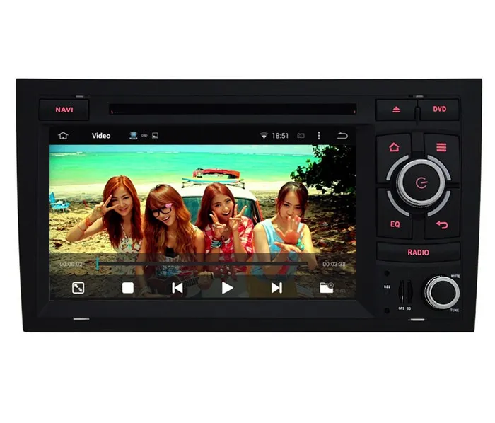 Cheap 7 inch Android 8.0 or 6.0 Octa Core CPU 4GB RAM 32GB ROM Car DVD Player Radio Stereo GPS For Audi A4 S4 RS4 SEAT EXEO 2