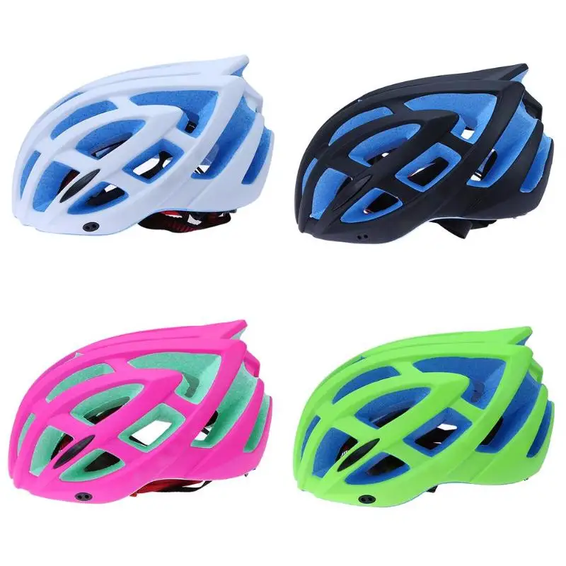 

Safety Bike Colorful EPS Integrated Forming Helmet Bicycle Riding Helmet 24 Ventilation Hole Safety Helmets Cycling Equipment