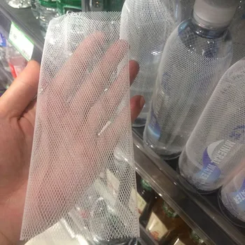 

50pcs! Practical PE plastic wine bottle netting to prevent the friction of the bottle,drink packaging decoration.