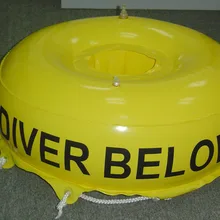 Подводное плавание поверхность маркер буй свободный Дайвинг надувной флаг-Н-поплавок Буй погружение ниже