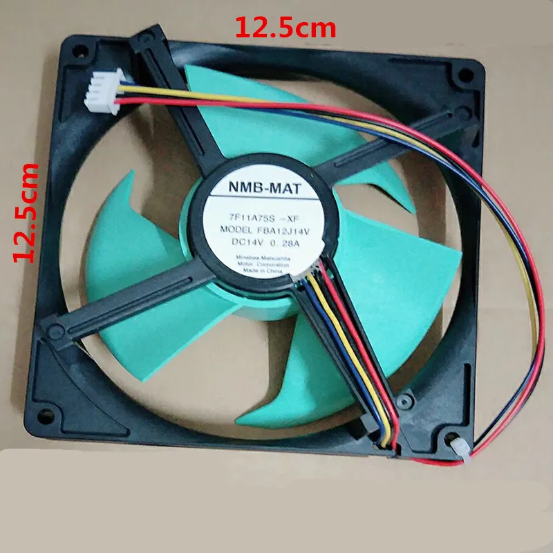 1pcs Applicable Refrigerator Fan NMB-MAT FBA12J14V 14V0.28A cooling fan Refrigerator Parts 1pcs Applicable Refrigerator Fan NMB-MAT FBA12J14V 14V0.28A cooling fan Refrigerator Parts