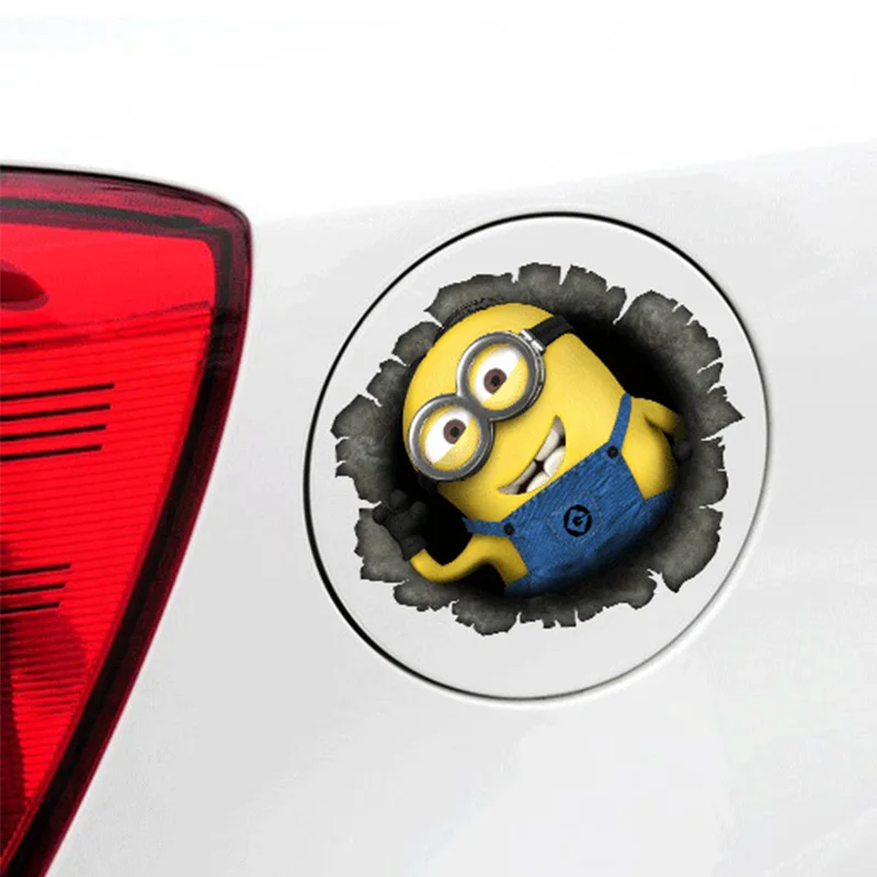 1pc Minions Car Sticker Despicable Me Cartoon Cute Glue Trunk Fuel Tank Cap Decal Waterproof Scratch Cover Body Trunk Sticker 1pc Minions Car Sticker Despicable Me Cartoon Cute Glue Trunk Fuel Tank Cap Decal Waterproof Scratch Cover Body Trunk Sticker