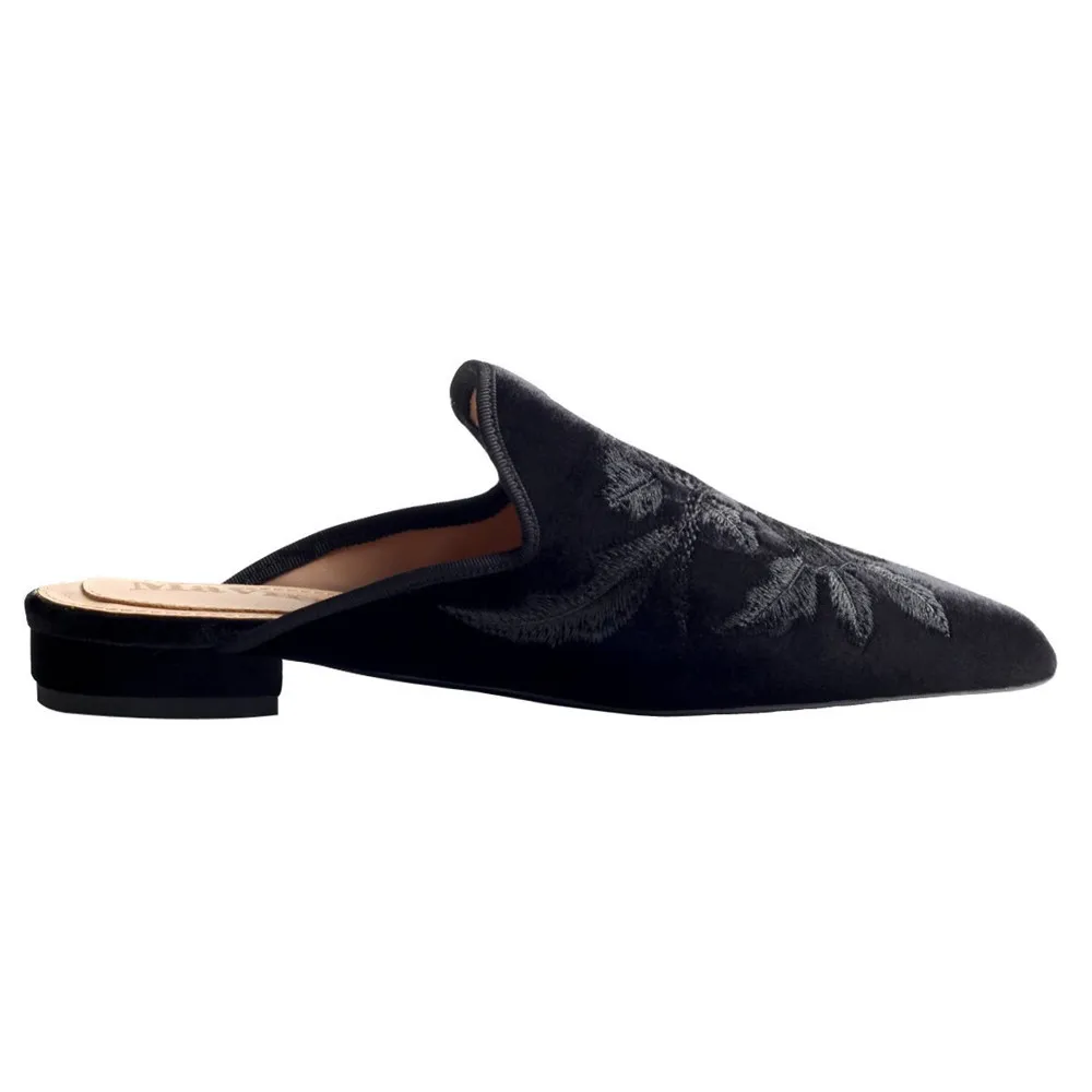 Flat Shoes Women mule slipper 2018 Home Slippers Women Christmas117