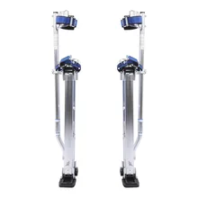 24 до 40 дюймов Регулируемый Профессиональный алюминиевый штукатурный Stilt лестница Гипсокартон Штукатурки краска er инструмент аксессуар серебро