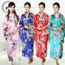 Красный/розовый/черный/синий традиционный японский платье womwen кимоно в винтажном стиле платье юката кимоно Оби платье традиционное японское кимоно