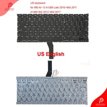 

Original replacement built in keyboard for Macbook Air 13" A1369 A1466 2011-2017 English US keyboard with backlight