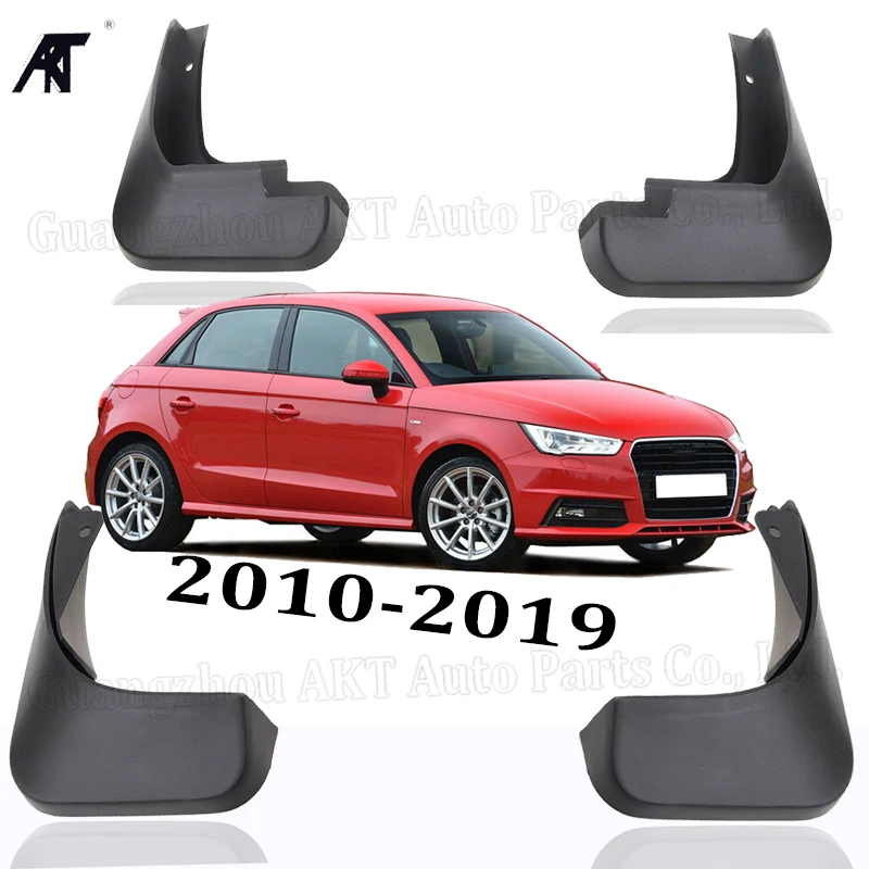 

Car Mudflaps Splash Guards Mud Flap Mudguards Fender For AUDI A1 2010 2011 2012 2013 2014 2015 2016 2017 2018 2019 4Pcs/Set