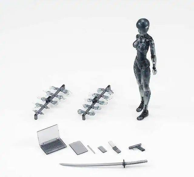 Боди Kun SHF Figuarts Archetype He SHE Crystle Black Ver экшн фигура цвет кожи Сделай Сам фигурка боди