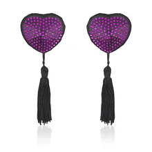 Новое сексуальное женское нижнее белье с блестками и кисточками, наклейки на груди, наклейки на соски под лифчик, молочная паста, бюстгальтер с открытыми сосками