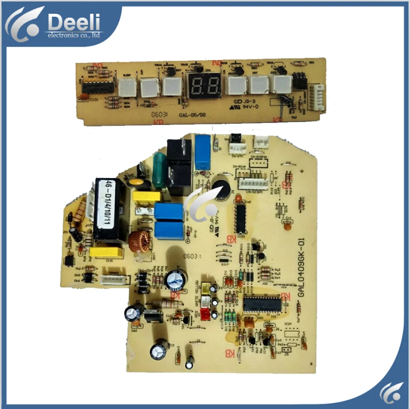 

95% new for air conditioning Computer board GAL0409GK-01 circuit board GAL-D5/D2 2pcs/set