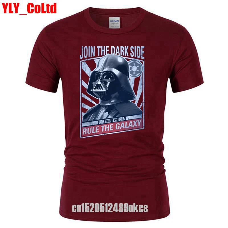 

Men's T Shirt Vader Propaganda Star Wars Men Starwars 100% Cotton Short Sleeves Crew Collor T-Shirts Designing Youth Tee TShirt