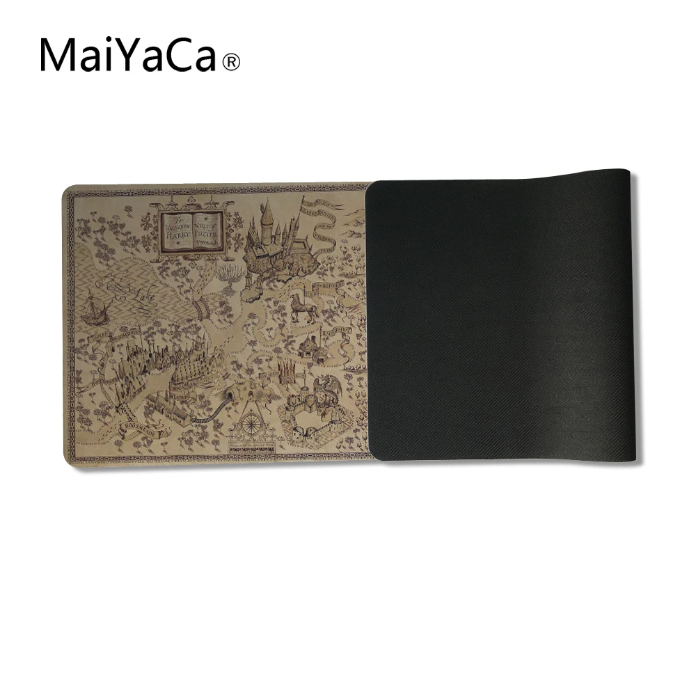 MaiYaCa, 700*300 мм, Старая карта, коврик для мыши, игровой коврик для мыши, большой, мультяшный, аниме, резиновый коврик для мыши, коврик для клавиатуры, Настольный коврик