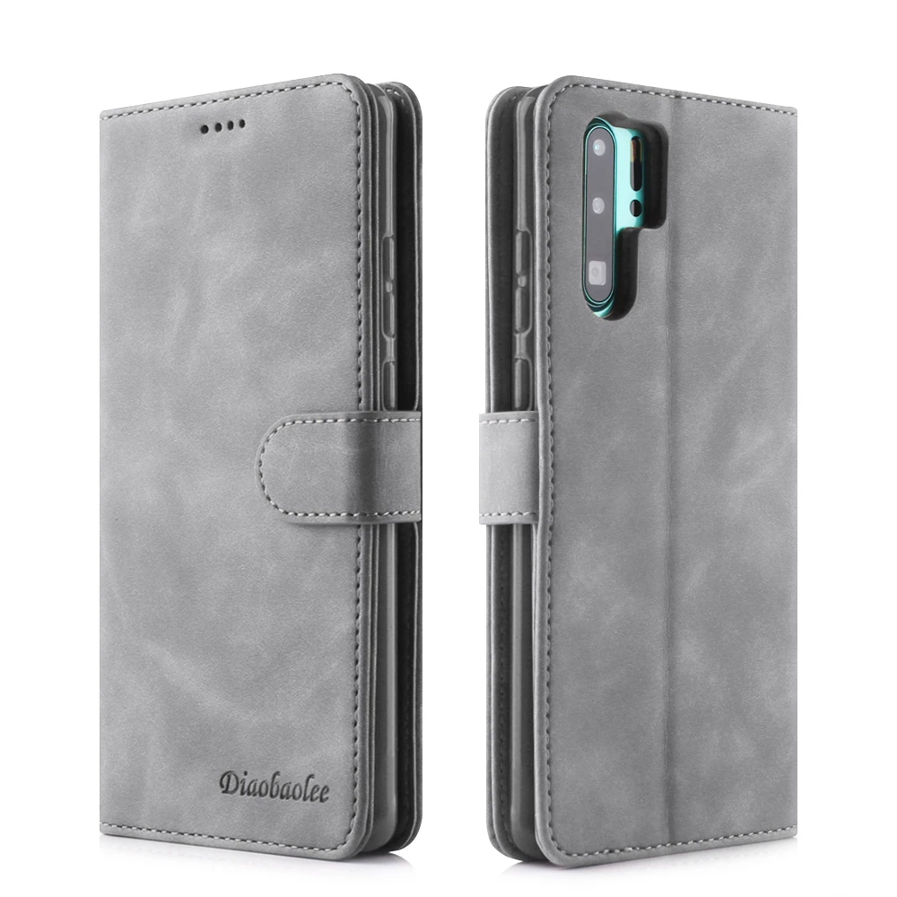 

PU Leather Case For Huawei P30 Pro Case Coque Huawei P30 Lite Flip Cover For Funda Huawei P30 Flip Phone Case