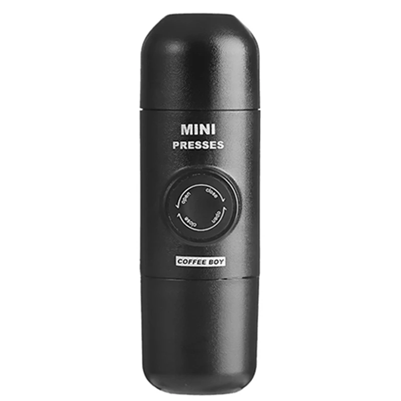 

Coffee Boy Portable Espresso Machine Handheld Mini Italian Press Mini presso Black