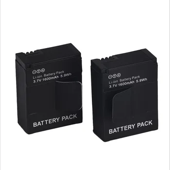 

2pcs 1600mAh Rechargeable Battery Pack Replacement Repair for Go pro Gopro Hero 3/3+ Hero3 Sport DV Camera AHDBT-201 AHDBT-301