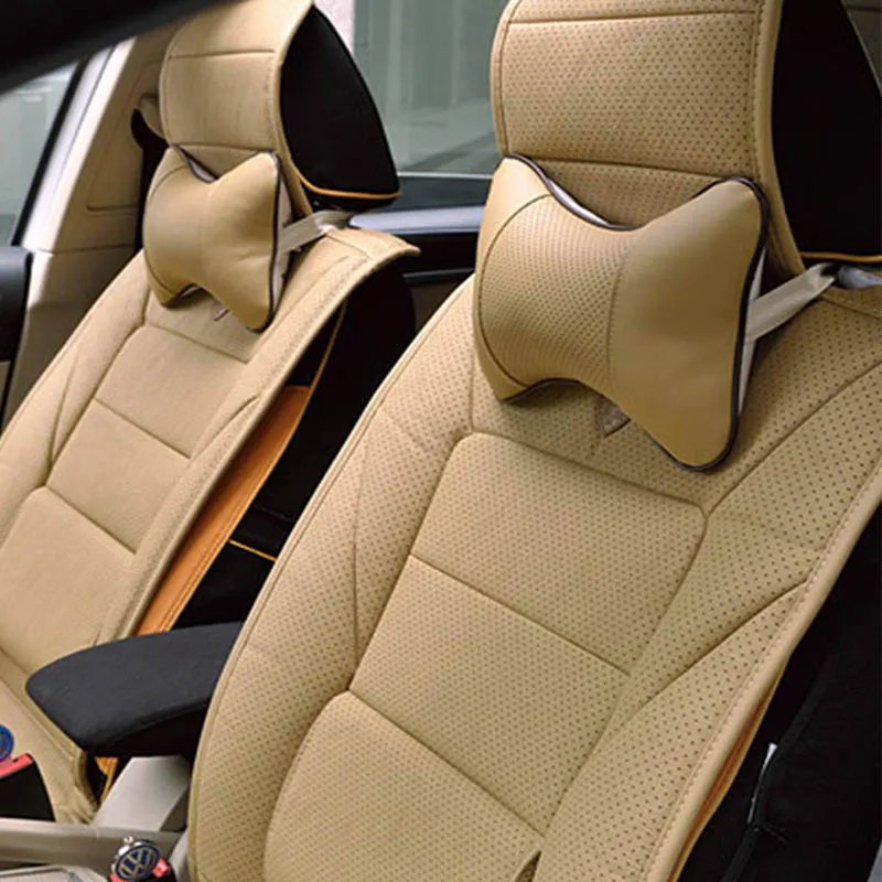 Хит продаж мягкая подушка для автомобильного сиденья кожаные автомобильные