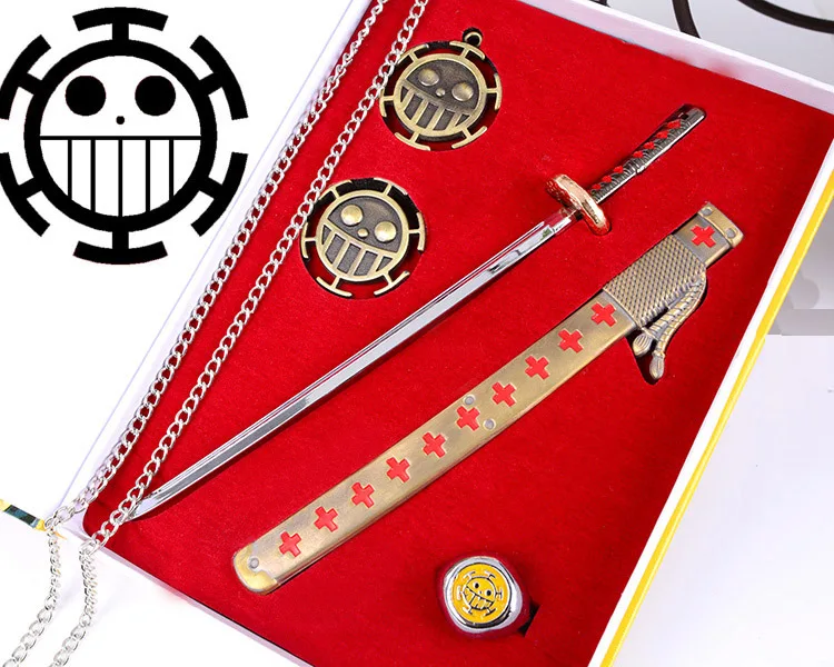 Buy Set of 5pcs One Piece Trafalgar Law Metal Ring