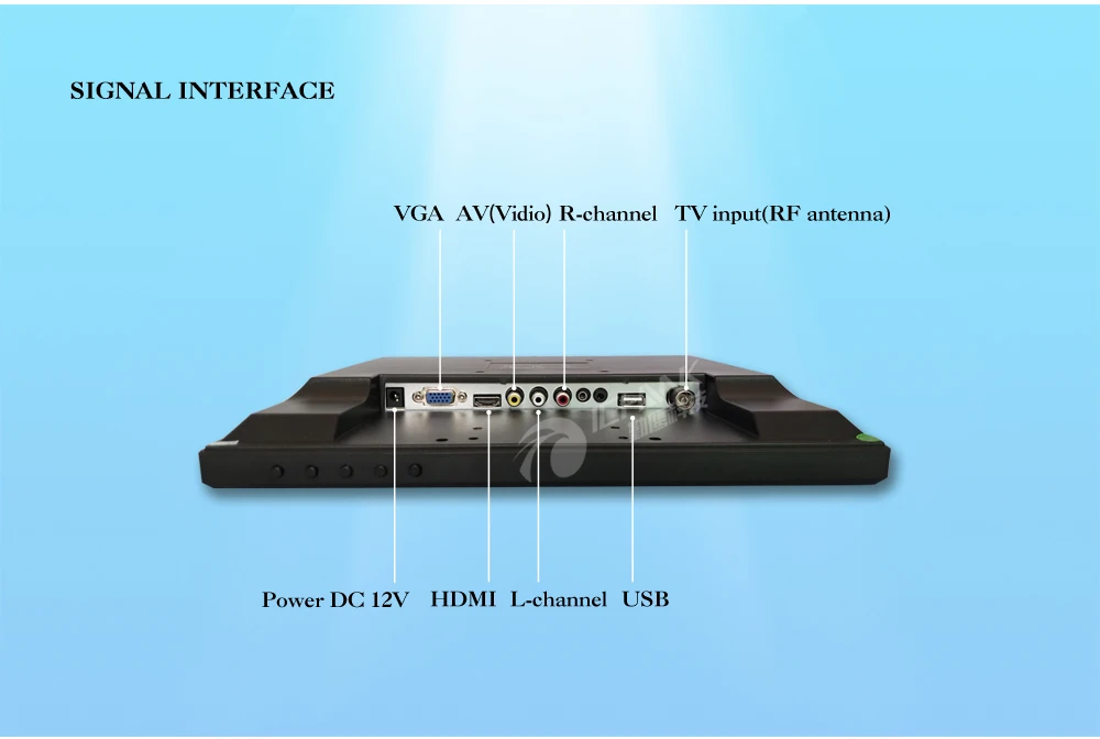 B120JN-AHTUV/12 "Портативный Малый ЖК-дисплей ТВ/12 дюймов ТВ Интерфейс мини Экран Monitor/12" спутник кабель ТВ HDMI HD Дисплей монитор компьютера