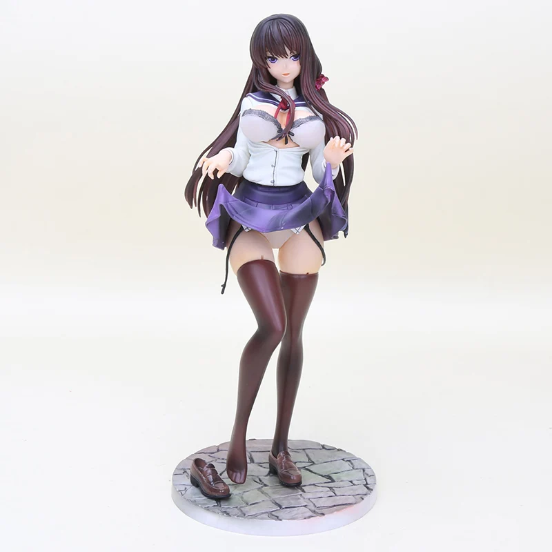 anime girl figure yosuga no sora kasugano alphamax skytube pvc action  figure collectible model toys doll 25cm