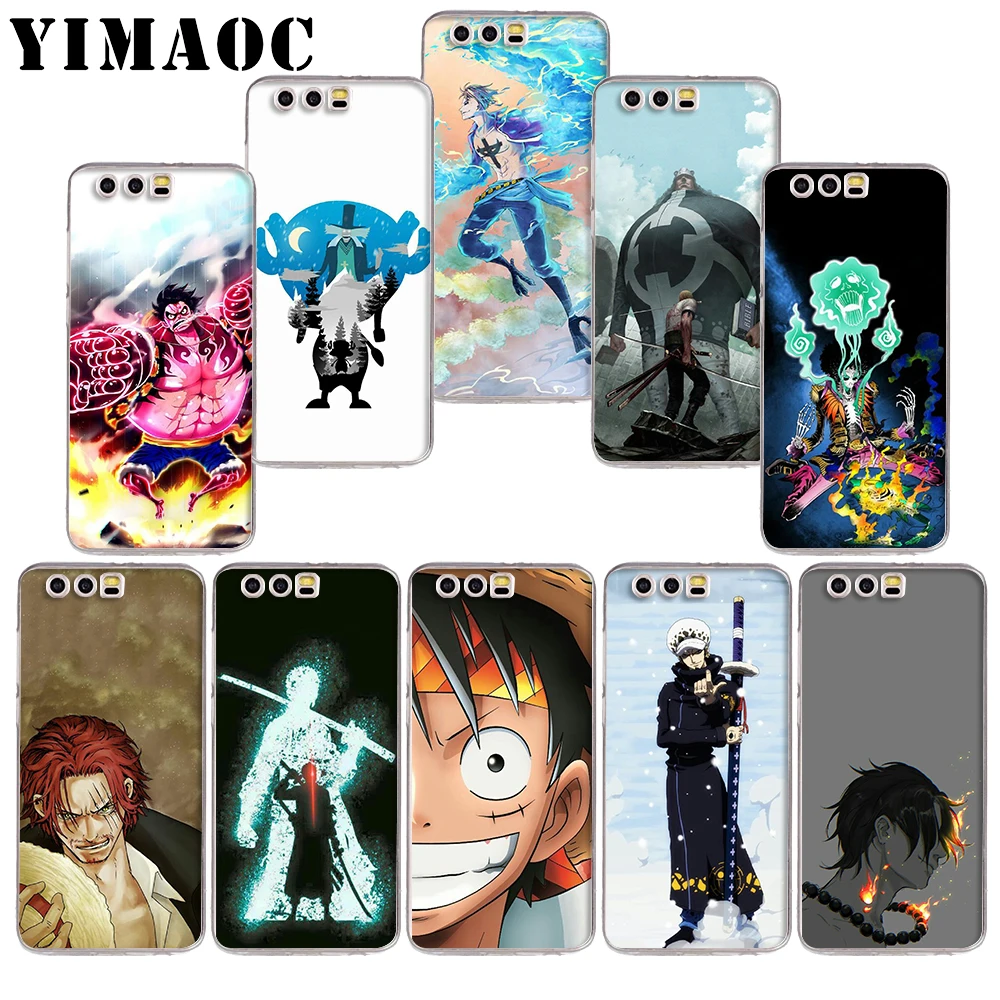 

YIMAOC 216z Lovely One Piece captain Soft TPU Case for Huawei Honor 10 9 lite 7A Pro 7C 7X 8X Nove 3 3i