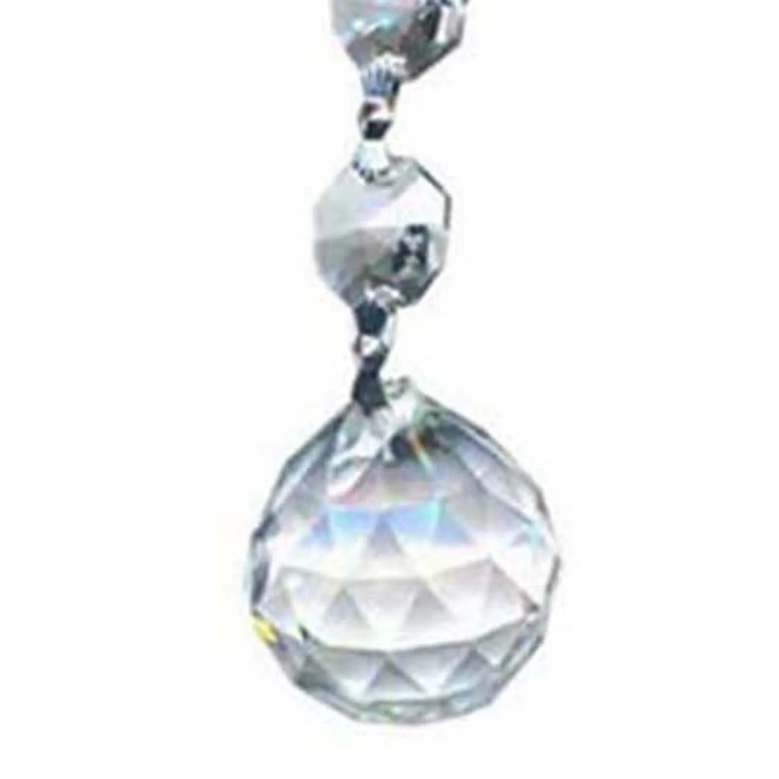 5pcs/set Fashion Clear Crystal Ball Pendants Mayitr Charms Long Drops Dangle Beads For Party DIY Decorations 20mm