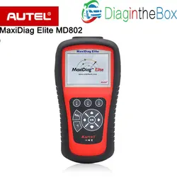 Autel MaxiDiag Elite MD802 Pro для всех систем инструмент диагностики Многофункциональный