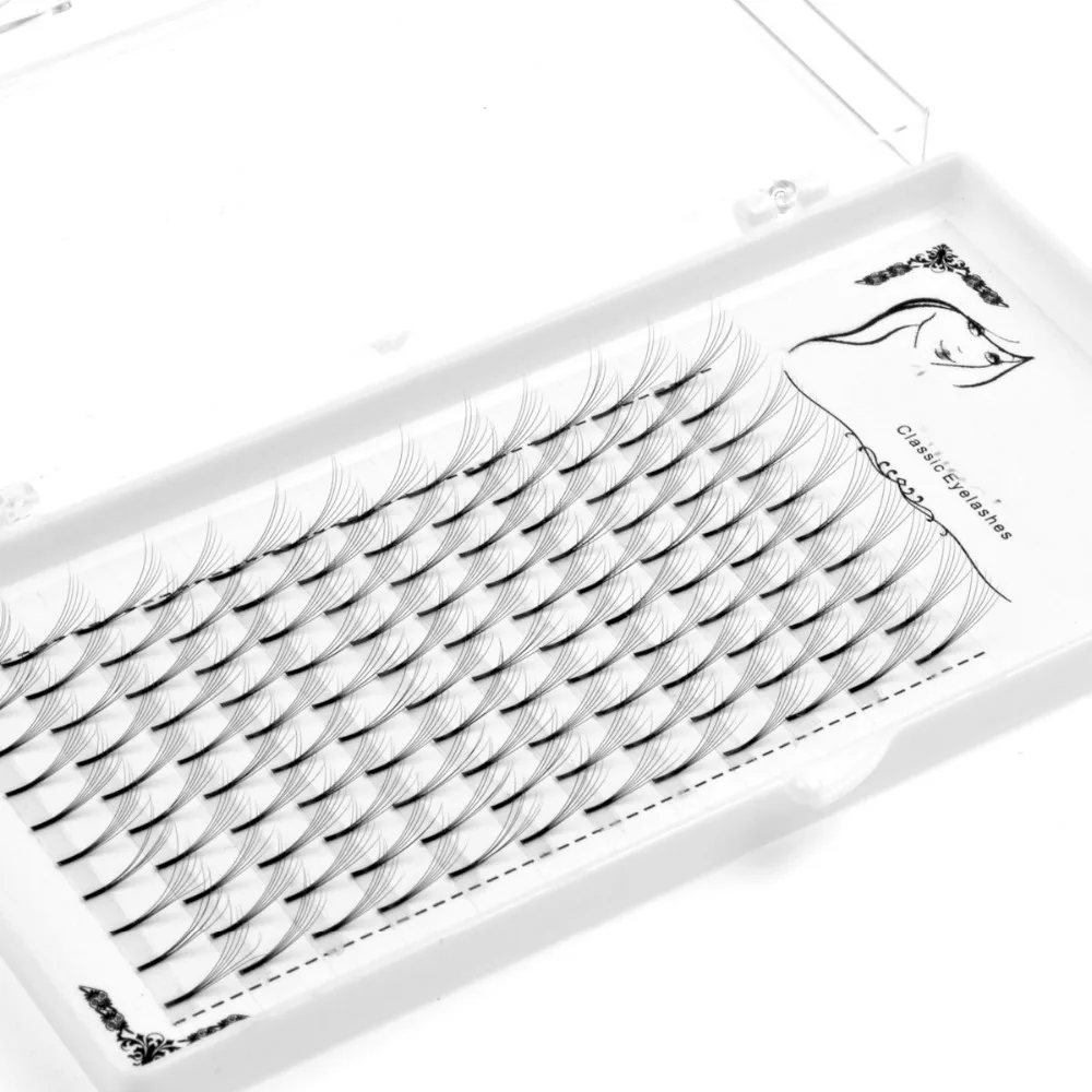 Новинка, объемное наращивание ресниц, объемное Наращивание ресниц в русском стиле, Удлиненные ресницы, предварительно изготовленные вееры C D curl, норковые ресницы, лидер продаж, Индивидуальные Накладные ресницы