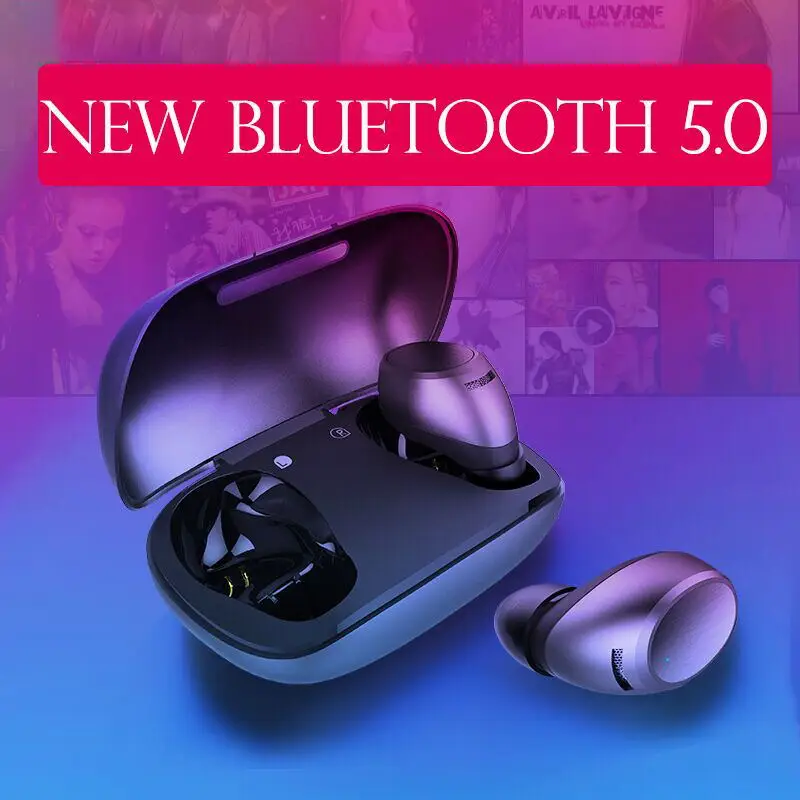 touch mini invisible binaural earphone