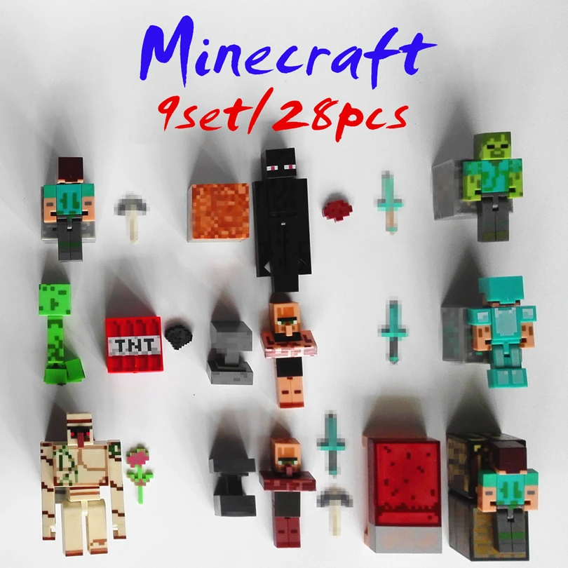 minecraft action figures sets