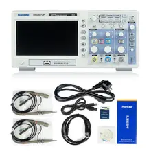 Hantek DSO5072P Цифровой Запоминающий Осциллограф 70 МГц 2 Канала 1GSa/с d Длина 24 К USB DSO 5072 7 «TFT WVGA (800×480) P