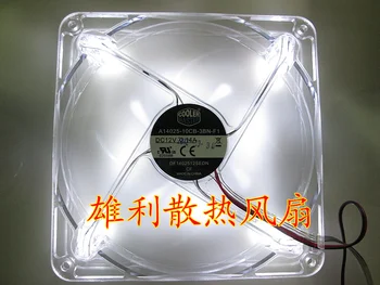 

Desktop Computer Chassis Fan 12CM Silent 14cm LED White Chassis Radiator