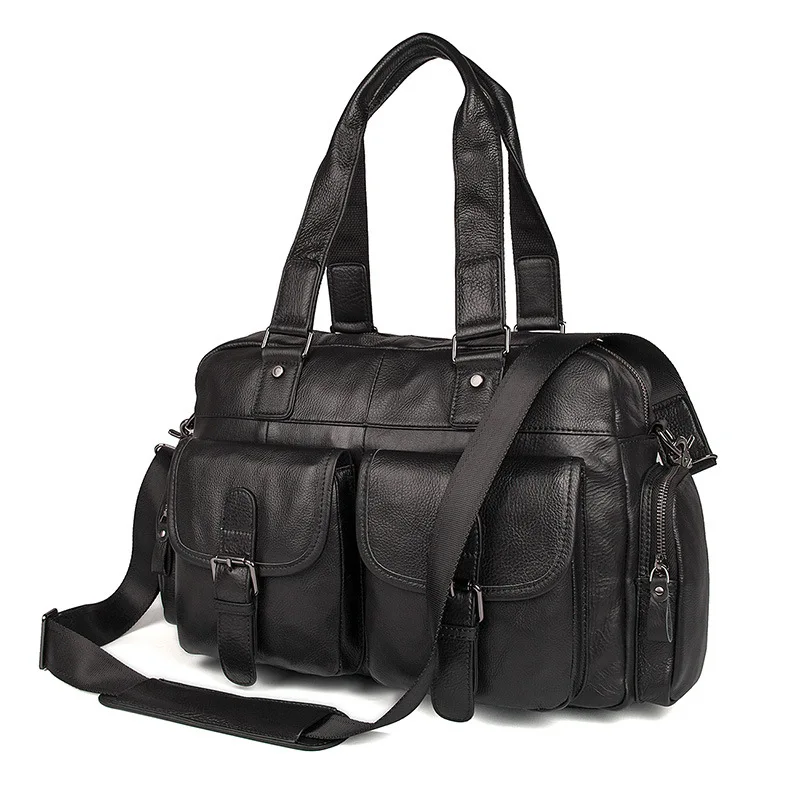 Nesitu, новинка, высокое качество, черная натуральная кожа, натуральная кожа, деловые мужские дорожные сумки, сумка, мужские сумки-мессенджеры, сумка на плечо, M7381