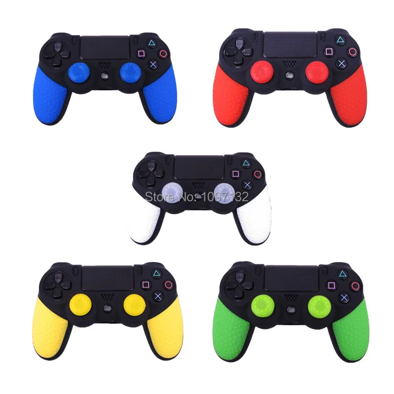 

PS4 Pro Accessories Soft Silicone Rubber Skin Cover Case For Sony PS4 PRO Slim Controller Dualshock 4 Gamepad