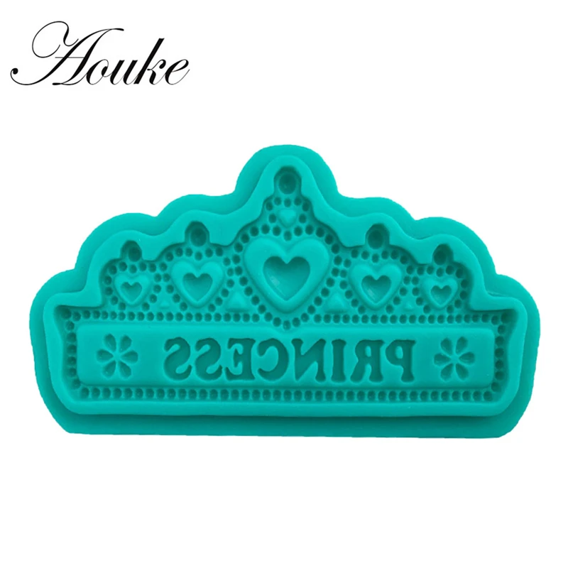 Aouke-Princess-Crown-Shape-Silicone-Cake-Molds-Fondant-Cake-Decorating-Candy-Chocolate-Jelly-DIY-Bakware-X148_
