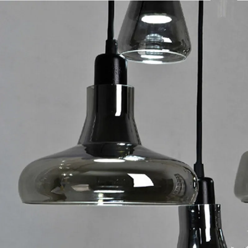 Постсовременный стеклянный подвесной светильник творческая личность ресторанный светильник s художественный бар лампы