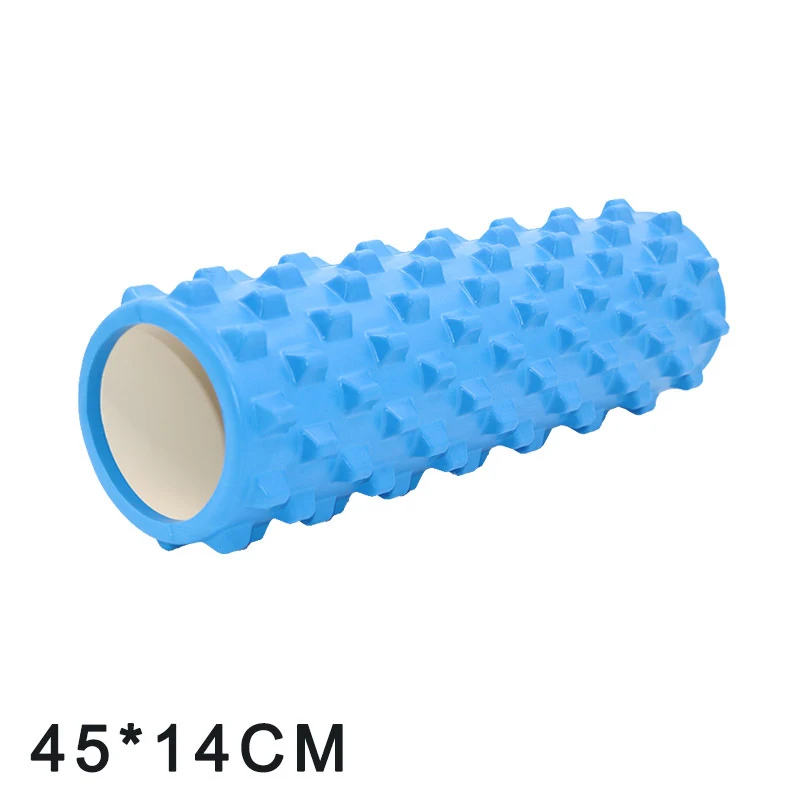 45*14 Yoga Foam Roller Training Colume Rollor Fitness Deep Tissue Massage Exercise Pilates Body Building Back Massager