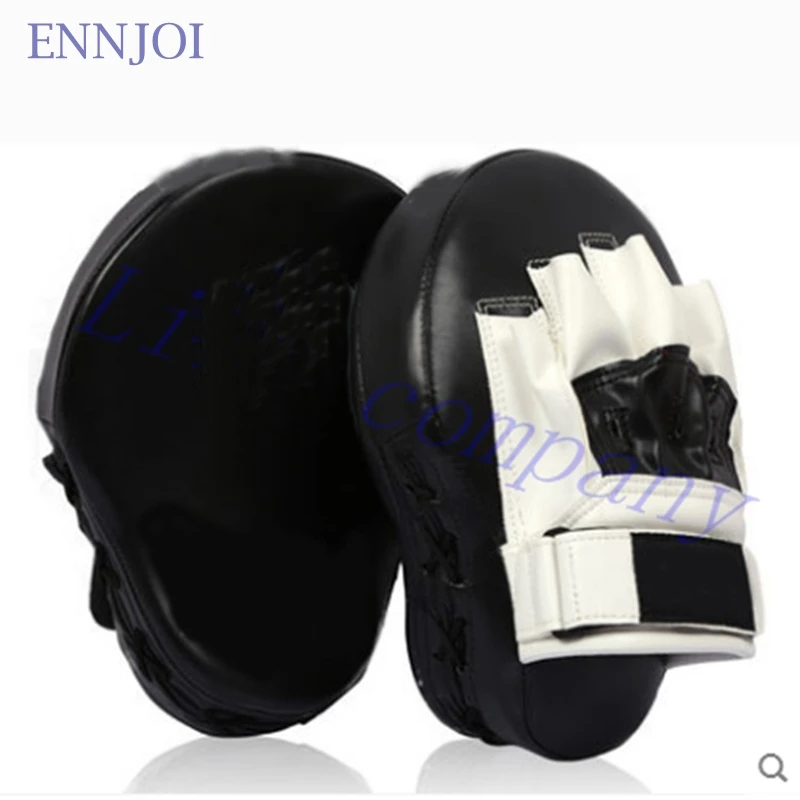2016 hot sale PU thick curved one sandbag Boxing font b Gloves b font Pads foot
