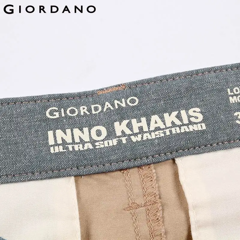Giordano Men Pants Casual Stretchy 