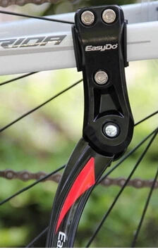 Easydo MTB велосипедный велосипед подставка для парковки MTB горный велосипед поддержка боковой удар подставка для ног 24 ''-29'' Регулируемая 34-41 см - Цвет: black red