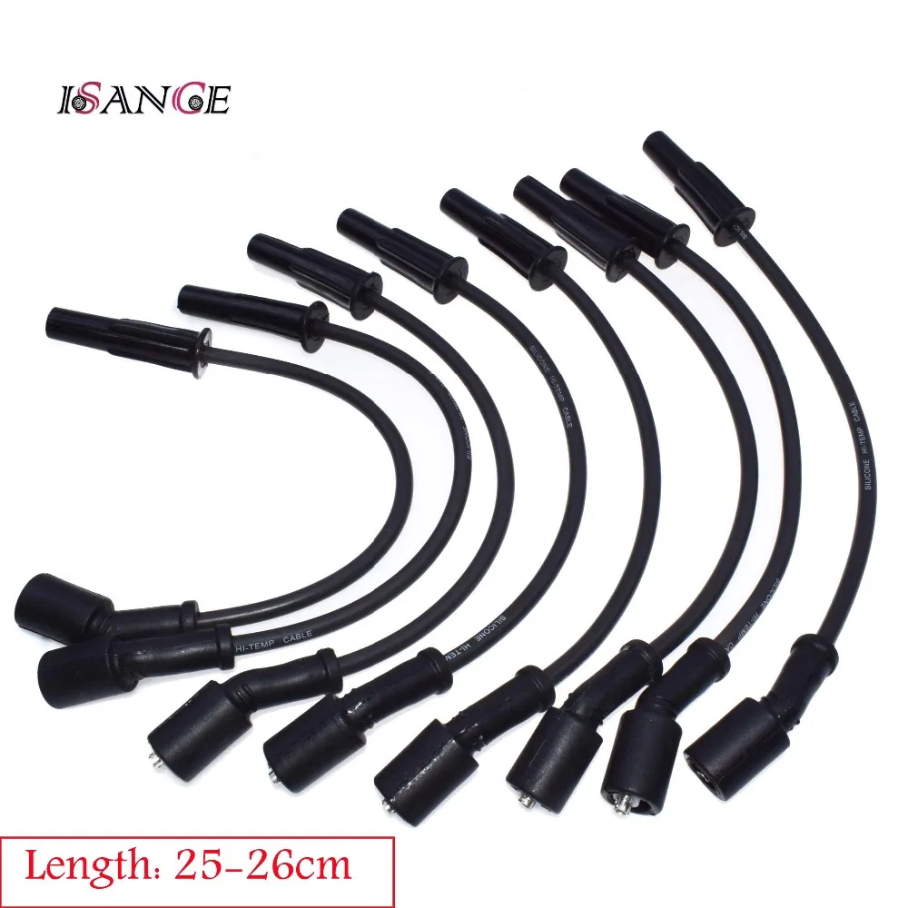 

ISANCE Series Spark Plug Wire Set Ignition Cables For Chevrolet GMC ISUZU Express 1500 Astro Savana 1500 OLDSMOBILE 1996-2007