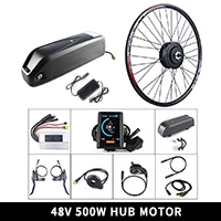 Cheap Bafang 500W 48V Gear Hub Motor Electric Bike Conversion Kit for Bicycle 20" 26" 27.5" 700C Rear Wheel Ebike Kit without Rim 0