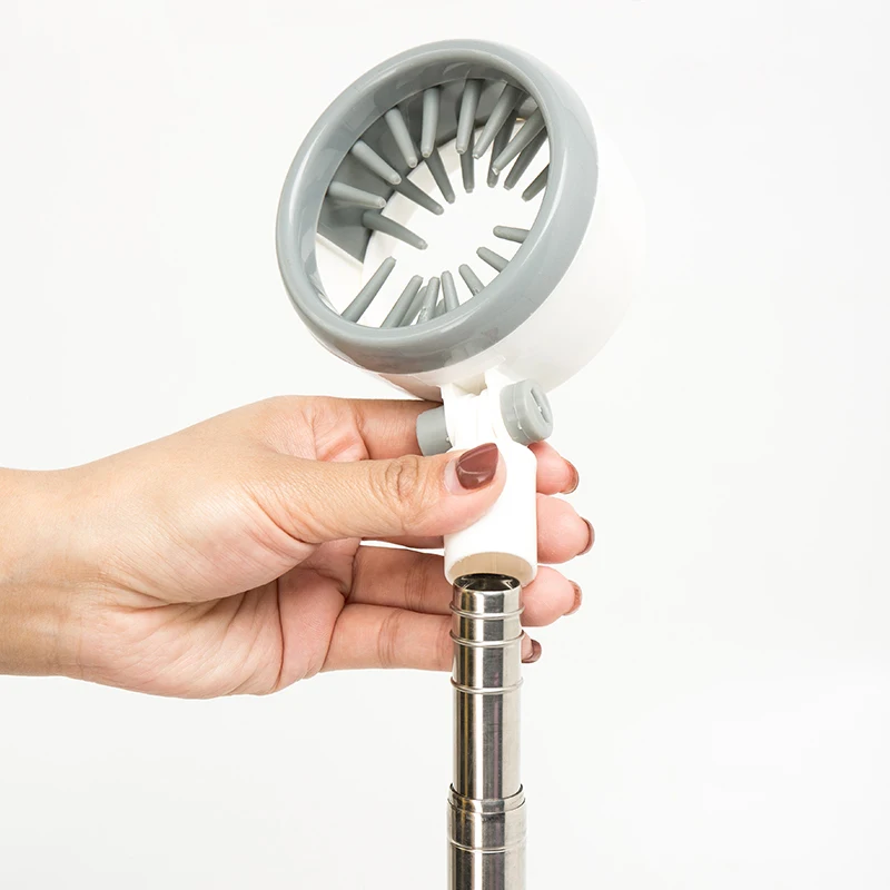 Billig Pet Haar Trockner Halterung Stehen Hund Katze Pflege Unterstützung Arm Verstellbare Halterung Halter Werkzeuge Hund Haar Zubehör Produkte 40  150cm