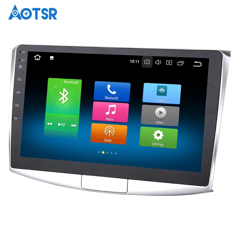 Clearance 10.2" Android 8.0 Car GPS Radio Player IPS  for VW Passat 2010-2015 with Eight Core 4GB+32GB Auto Stereo Multimedia no CD player 4