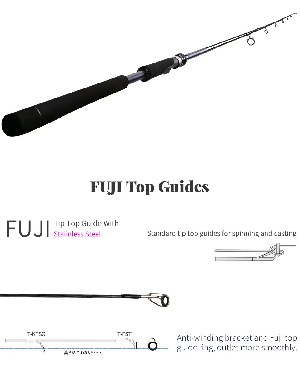 TSURINOYA тиранов 2,4 М 2,7 3,0 3,3 спиннинг 2/3 наборы для ухода за кожей MF японский FUJI направляющее кольцо колеса сиденья Вара де Pesca Канне карп