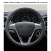 Hand-stitched Black PU Artificial Leather Car Steering Wheel Cover for Lada Vesta 2015 2016 2017 2022 Xray 2015-2022 ► Photo 3/6