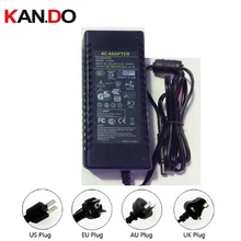 Блок питания для камеры US/Eu/AU/UK адаптер питания трансформатор переменного тока 12V8. 5A DC адаптер 110-240 В до 12 В блок питания 5,5x2,1 мм DC 12 В мощность