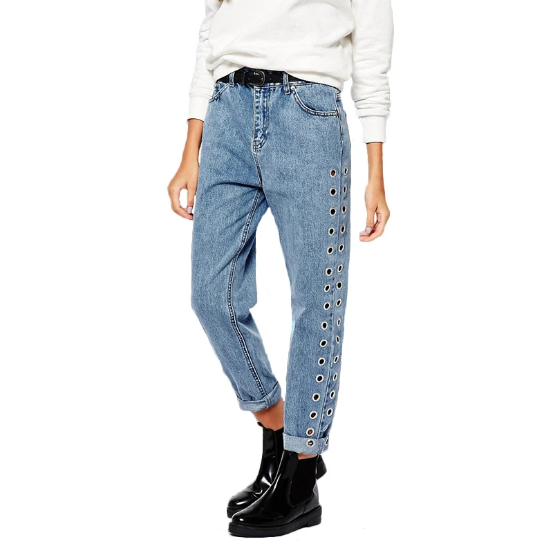 Spring High Waist Wide Leg Plus Size Cargo Pants Women