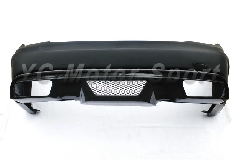 2012-2013 Mercedes Benz W204 C63 AMG Coupe Black Series Style Wider Rear Bumper PCF (4)