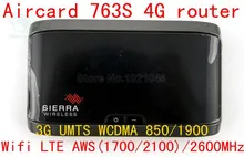 Unlocked Sierra Aircard 763S GPS 100Mbps 4G LTE wifi router lte 4g mifi dongle Wireless Router 3G wcdm UMTS Wifi Mobile Hotspot