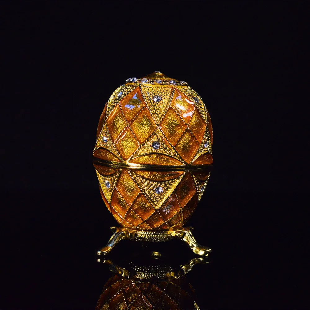 QIFU Новое поступление дешевые золотые qifu faberge яйцо украшения дома аксессуары